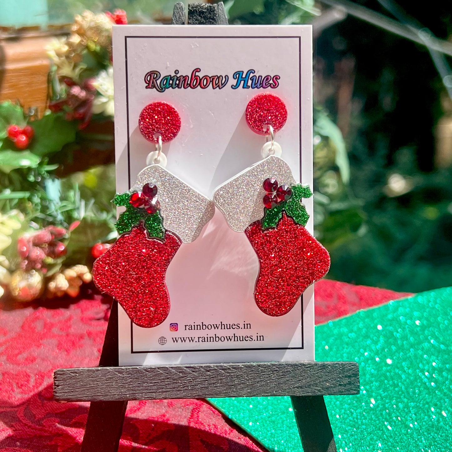 Christmas Stocking Earrings