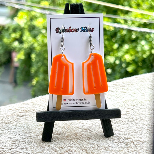 Orange Candy Earrings