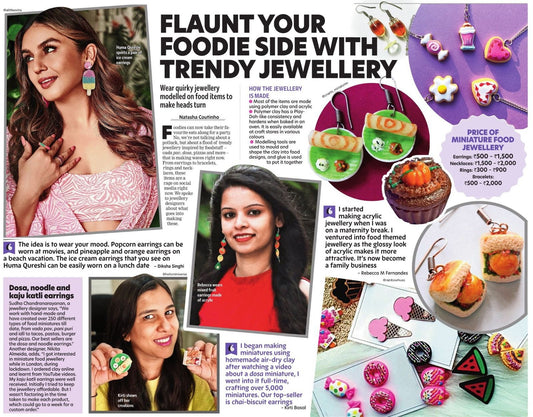 Times of India news food earrings