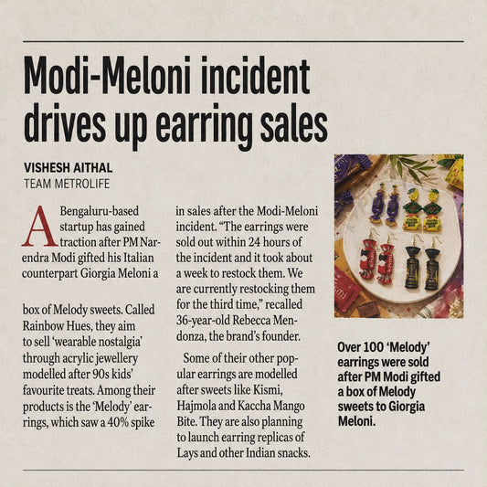 Modi-Meloni incident drives up earrings sales!