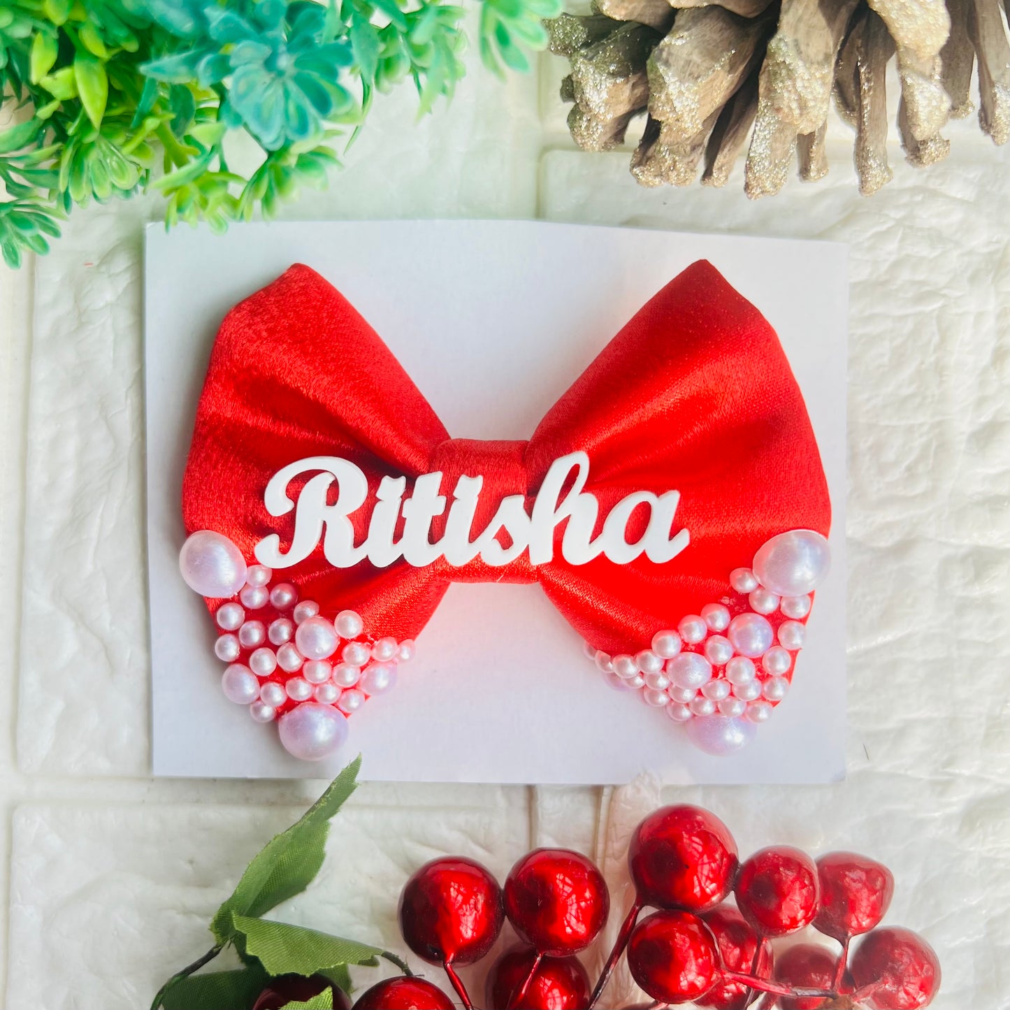 Customised Name Bow