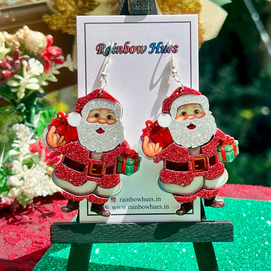 Santa Earrings