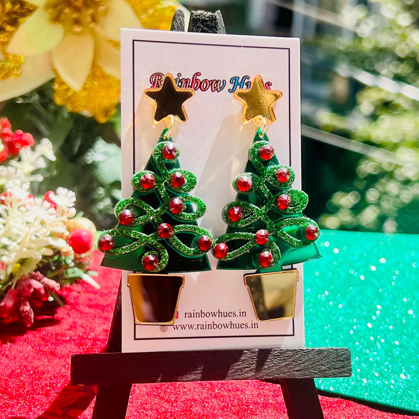 Christmas Tree Earrings