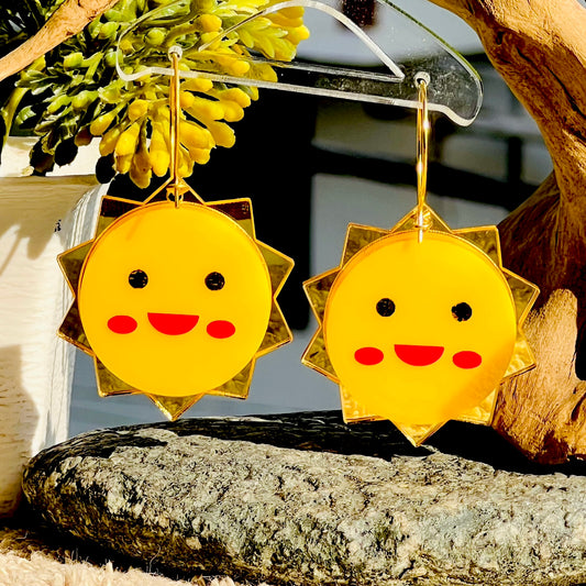 Happy Sun Earrings