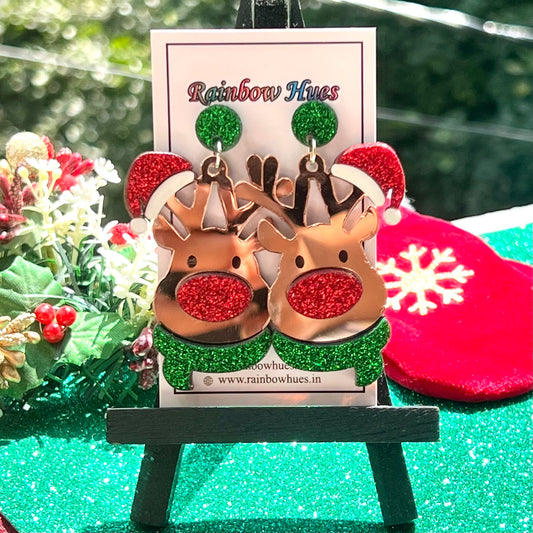 Reindeer Earrings