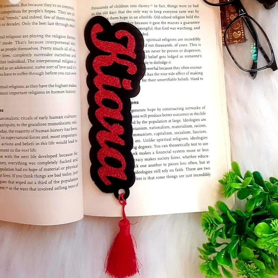 Customised Name Bookmark