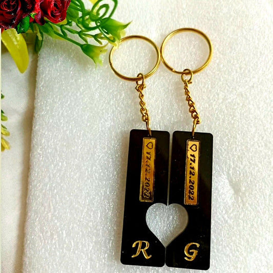 Customised Couple Keychains (Set of 2)