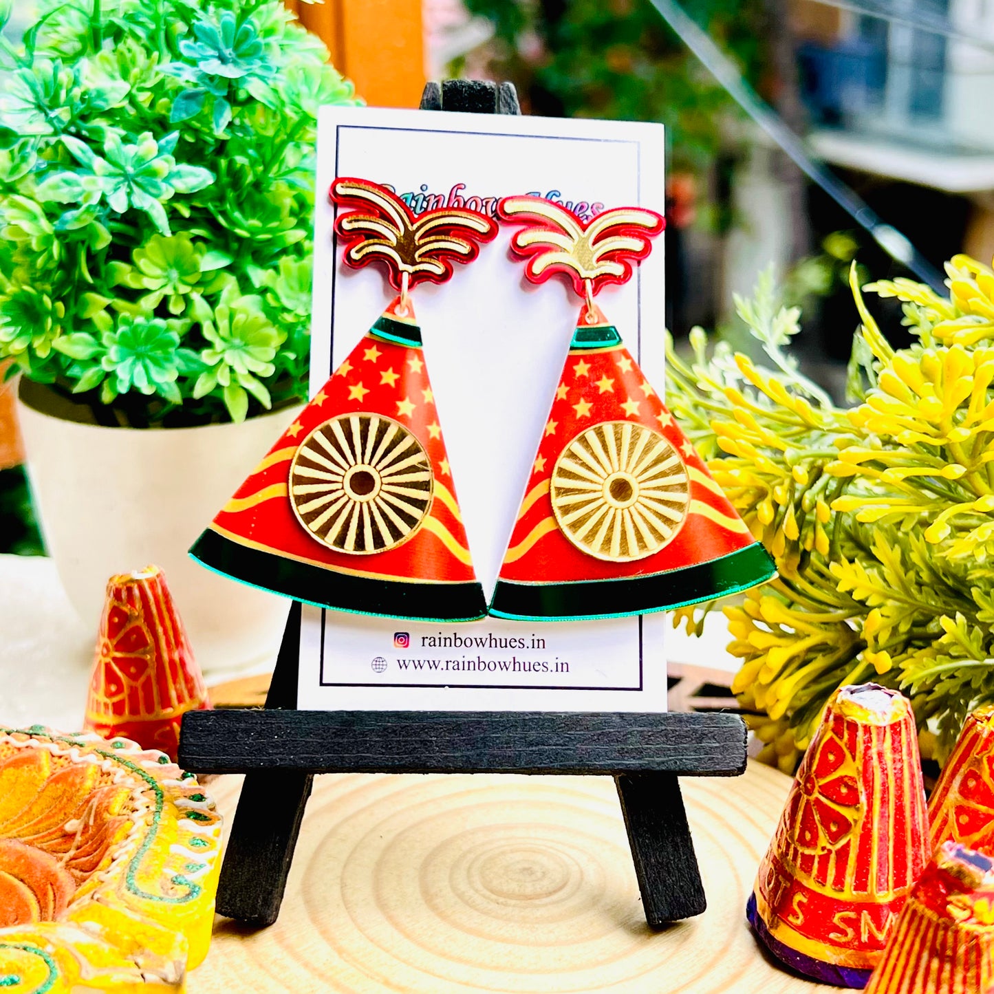 Diwali Anar Earrings