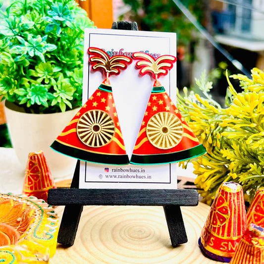 Diwali Anar Earrings