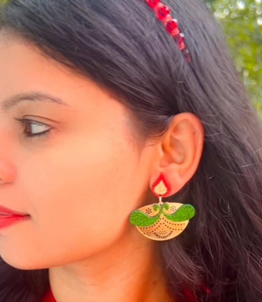 Diwali Diya Earrings
