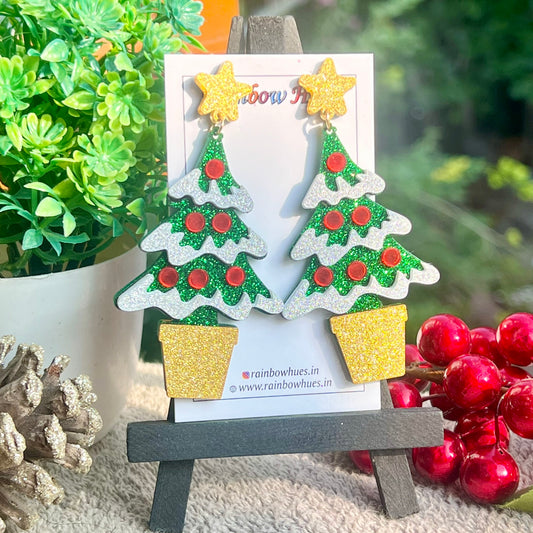 Christmas Tree Earrings