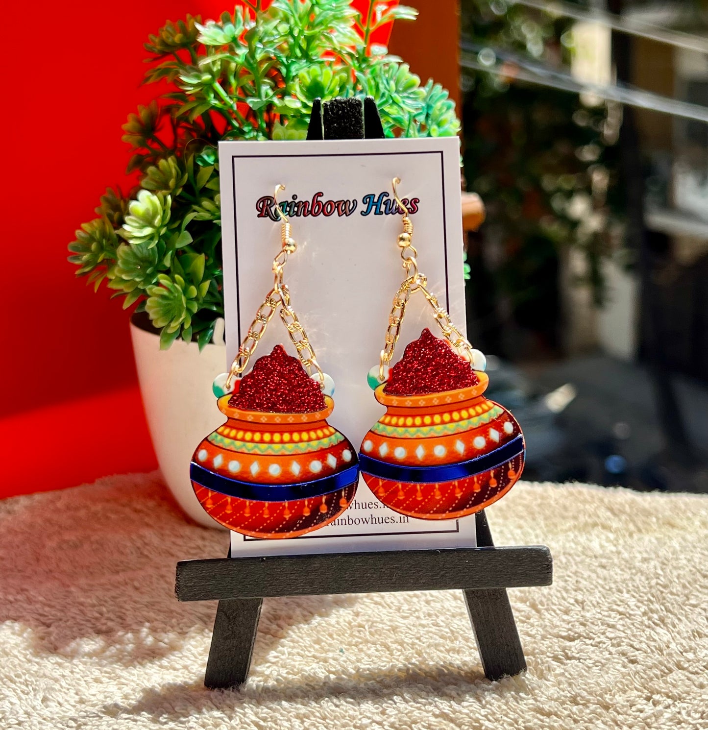 Holi earrings