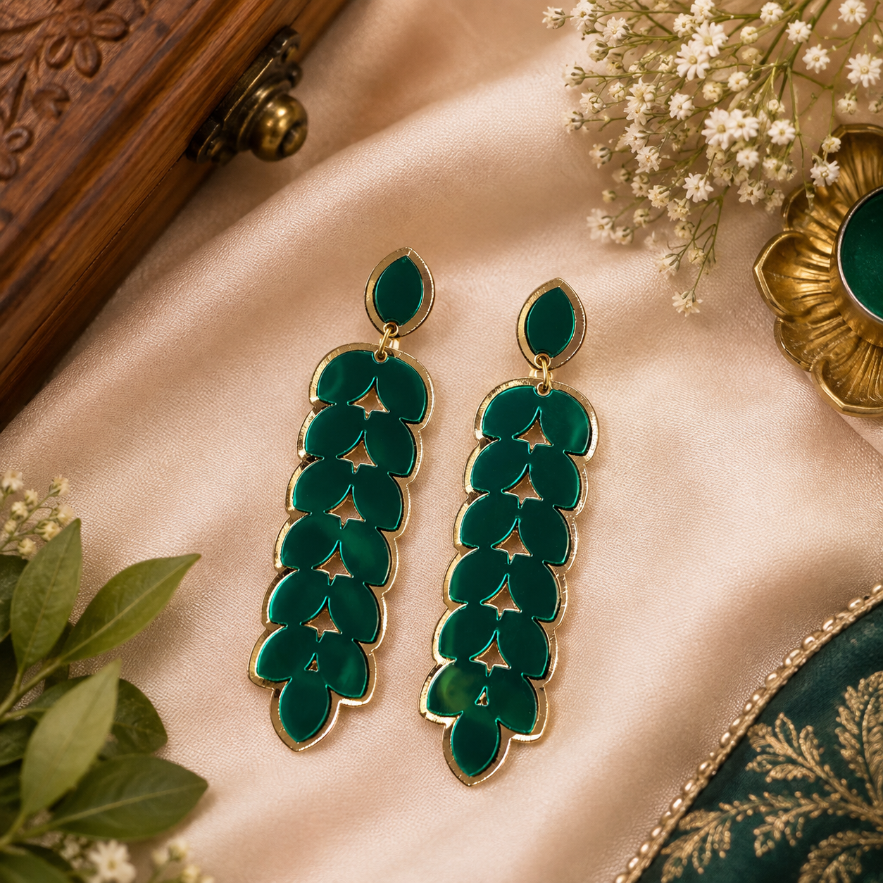 festival festive earrings