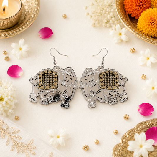 festive festival earrings