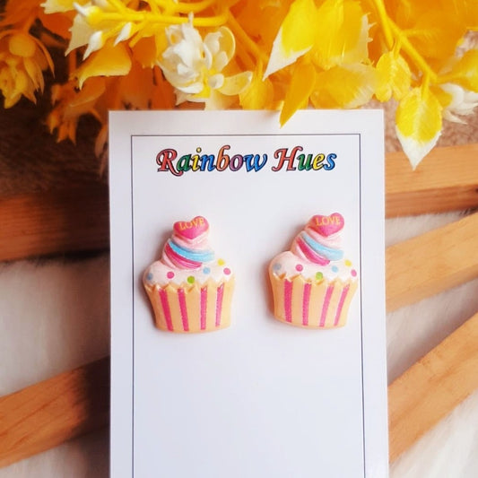 Unlock your inner sweetness with these delicious Mango Cupcake Stud Earrings! Enjoy the sweetness of mango cupcakes anytime, anywhere with these gorgeous earrings that show off your playful style. Treat yourself to a sweet treat today!
